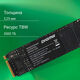 Накопитель SSD Digma PCIe 4.0 x4 2TB DGSM4002TG23T Meta G2 M.2 2280 Накопитель SSD Digma PCIe 4.0 x4 2TB DGSM4002TG23T Meta G2 M.2 2280