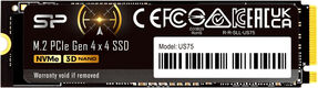 Накопитель SSD Silicon Power PCIe 4.0 x4 1TB SP01KGBP44US7505 US75 M.2 2280 Накопитель SSD Silicon Power PCIe 4.0 x4 1TB SP01KGBP44US7505 US75 M.2 2280