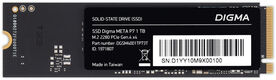 Накопитель SSD Digma PCIe 4.0 x4 1TB DGSM4001TP73T Meta P7 M.2 2280 Накопитель SSD Digma PCIe 4.0 x4 1TB DGSM4001TP73T Meta P7 M.2 2280