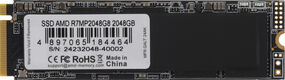 Накопитель SSD AMD PCIe 4.0 x4 2TB R7MP2048G8 Radeon M.2 2280 Накопитель SSD AMD PCIe 4.0 x4 2TB R7MP2048G8 Radeon M.2 2280