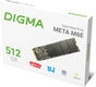 Накопитель SSD Digma PCIe 4.0 x4 512GB DGSM4512GM6ET Meta M6E M.2 2280 Накопитель SSD Digma PCIe 4.0 x4 512GB DGSM4512GM6ET Meta M6E M.2 2280