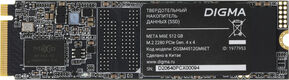 Накопитель SSD Digma PCIe 4.0 x4 512GB DGSM4512GM6ET Meta M6E M.2 2280 Накопитель SSD Digma PCIe 4.0 x4 512GB DGSM4512GM6ET Meta M6E M.2 2280