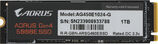 Накопитель SSD Gigabyte PCIe 4.0 x4 1TB AG450E1024-G Aorus Gen4 5000E M.2 2280&nbsp;<img style='position: relative;margin:0' src='/image/only_to_order_edit.gif' alt='На заказ' title='На заказ' />