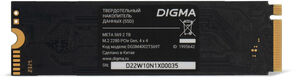 Накопитель SSD Digma PCIe 4.0 x4 2TB DGSM4002TS69T Meta S69 M.2 2280 Накопитель SSD Digma PCIe 4.0 x4 2TB DGSM4002TS69T Meta S69 M.2 2280