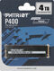 Накопитель SSD Patriot PCIe 4.0 x4 4TB P400P4TBM28H P400 M.2 2280 Накопитель SSD Patriot PCIe 4.0 x4 4TB P400P4TBM28H P400 M.2 2280
