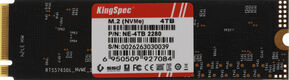 Накопитель SSD Kingspec PCIe 3.0 x4 4TB NE-4TB M.2 2280 Накопитель SSD Kingspec PCIe 3.0 x4 4TB NE-4TB M.2 2280