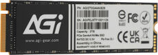 Накопитель SSD AGi PCIe 4.0 x4 2TB AGI2T0G44AI828 AI828 M.2 2280 Накопитель SSD AGi PCIe 4.0 x4 2TB AGI2T0G44AI828 AI828 M.2 2280