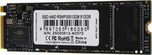 Накопитель SSD AMD PCIe 3.0 x4 512GB R3MP30512G8 Radeon M.2 2280 Накопитель SSD AMD PCIe 3.0 x4 512GB R3MP30512G8 Radeon M.2 2280
