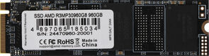 Накопитель SSD AMD PCIe 3.0 x4 960GB R3MP30960G8 Radeon M.2 2280 Накопитель SSD AMD PCIe 3.0 x4 960GB R3MP30960G8 Radeon M.2 2280