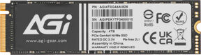 Накопитель SSD AGi PCIe 4.0 x4 4TB AGI4T0G44AI828-CB AI828 M.2 2280 Накопитель SSD AGi PCIe 4.0 x4 4TB AGI4T0G44AI828-CB AI828 M.2 2280