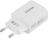 Сетевое зар./устр. Digma DGW2C 20W 3A (PD) USB-C универсальное белый (DGW2C0F010WH)