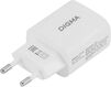 Сетевое зар./устр. Digma DGW3D 30W 3A (PD+QC) USB-C/USB-A универсальное белый (DGW3D0F110WH) Сетевое зар./устр. Digma DGW3D 30W 3A (PD+QC) USB-C/USB-A универсальное белый (DGW3D0F110WH)