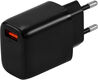 Сетевое зар./устр. Buro BUWG1 18W 3A (QC) USB-A универсальное черный (BUWG18P100BK) Сетевое зар./устр. Buro BUWG1 18W 3A (QC) USB-A универсальное черный (BUWG18P100BK)