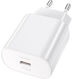 Сетевое зар./устр. Hoco N22 25W (PD+QC+AFC) USB Type-C универсальное белый