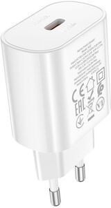 Сетевое зар./ устр. Hoco N22 25W (PD+QC+AFC) USB Type-C универсальное белый