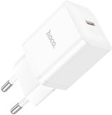Сетевое зар./ устр. Hoco N27 White 20W 3A+2.22A+1.67A (PD+QC+AFC) USB-C универсальное белый&nbsp;<img style='position: relative;margin:0' src='/image/only_to_order_edit.gif' alt='На заказ' title='На заказ' />