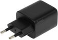 Сетевое зар./устр. Hoco N42 Elogiado 45W 3A+2.25A (PD+QC+AFC) 2xUSB type-C универсальное черный Сетевое зар./устр. Hoco N42 Elogiado 45W 3A+2.25A (PD+QC+AFC) 2xUSB type-C универсальное черный