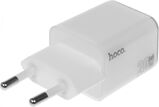 Сетевое зар./ устр. Hoco N46 Glorious 20W 3A (PD+QC+AFC) USB-A/ Type-C универсальное белый (35301)&nbsp;<img style='position: relative;margin:0' src='/image/only_to_order_edit.gif' alt='На заказ' title='На заказ' />