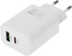 Сетевое зар./устр. Hoco N63 Gentle 30W 3A (PD) USB-A/Type-C универсальное белый (44402) Сетевое зар./устр. Hoco N63 Gentle 30W 3A (PD) USB-A/Type-C универсальное белый (44402)