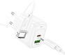 Сетевое зар./устр. Hoco CS54A Surplu 20W 3A (PD+QC) USB-A/Type-C универсальное белый (31532) Сетевое зар./устр. Hoco CS54A Surplu 20W 3A (PD+QC) USB-A/Type-C универсальное белый (31532)