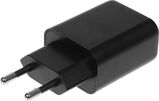 Сетевое зар./ устр. Hoco Gentle PD30W+QC3.0 30W 3A (PD+QC) USB/ USB Type-C универсальное черный (44358)