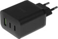 Сетевое зар./устр. Hoco Scenery PD65W 65W 3A (PD) USB/2xUSB Type-C универсальное черный (41098) Сетевое зар./устр. Hoco Scenery PD65W 65W 3A (PD) USB/2xUSB Type-C универсальное черный (41098)