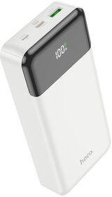 Мобильный аккумулятор Hoco J102A Cool figure 20000mAh QC/ PD 20W 5A USB-A/ USB-C белый (J102A COOL FIGURE WHITE)&nbsp;<img style='position: relative;margin:0' src='/image/only_to_order_edit.gif' alt='На заказ' title='На заказ' />