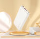 Мобильный аккумулятор Hoco J101 Astute 10000mAh QC3.0/PD3.0 22.5W 5A 2xUSB-A/USB-C белый (J101 ASTUTE WHITE) Мобильный аккумулятор Hoco J101 Astute 10000mAh QC3.0/PD3.0 22.5W 5A 2xUSB-A/USB-C белый (J101 ASTUTE WHITE)