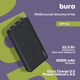 Мобильный аккумулятор Buro BPF10A 10000mAh QC3.0/PD3.0 22.5W 3A 2xUSB-A/USB-C черный (BPF10A22PBK) Мобильный аккумулятор Buro BPF10A 10000mAh QC3.0/PD3.0 22.5W 3A 2xUSB-A/USB-C черный (BPF10A22PBK)