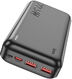 Мобильный аккумулятор Hoco J101A Astute 20000mAh QC3.0/PD2.0 22.5W 3A 2xUSB-A/USB-C черный (82496) Мобильный аккумулятор Hoco J101A Astute 20000mAh QC3.0/PD2.0 22.5W 3A 2xUSB-A/USB-C черный (82496)