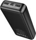 Мобильный аккумулятор Hoco J128A Powerful 20000mAh 3A 2xUSB-A черный (21175)