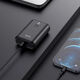 Мобильный аккумулятор Hoco Q3 Mayflower 10000mAh QC3.0/PD2.0 18W 3A USB-A черный (PD20W+QC3.0 42896)
