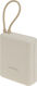 Мобильный аккумулятор Xiaomi BHR9333GL 10000mAh PD 33W 3A USB-A/USB-C бежевый Мобильный аккумулятор Xiaomi BHR9333GL 10000mAh PD 33W 3A USB-A/USB-C бежевый