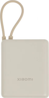 Мобильный аккумулятор Xiaomi BHR9333GL 10000mAh PD 33W 3A USB-A/ USB-C бежевый