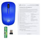 Oklick
Мышь Оклик 525MW черный/синий оптическая 1000dpi беспров. USB для ноутбука 3but (1090723)