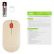 Мышь Acer OMR200 бежевый/коричневый оптическая 1200dpi беспров. USB для ноутбука 3but (ZL.MCEEE.022)