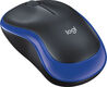 Мышь Logitech M185 черный/синий оптическая 1000dpi беспров. USB для ноутбука 2but (910-002236) Мышь Logitech M185 черный/синий оптическая 1000dpi беспров. USB для ноутбука 2but (910-002236)