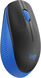 Мышь Logitech M191 черный/синий оптическая 1000dpi беспров. USB 2but (910-005909)
