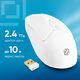 Oklick
Мышь Оклик 509MW white белый оптическая 1600dpi беспров. USB для ноутбука 4but (1885186)