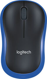 Мышь Logitech M186 черный/ синий оптическая 1000dpi беспров. USB для ноутбука 2but (910-004132)&nbsp;<img style='position: relative;margin:0' src='/image/only_to_order_edit.gif' alt='На заказ' title='На заказ' />