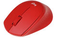 Мышь Logitech M280 красный оптическая 1000dpi беспров. USB 2but (910-004308)