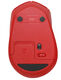 Мышь Logitech M280 красный оптическая 1000dpi беспров. USB 2but (910-004308)