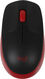 Мышь Logitech M190 черный/красный оптическая 1000dpi беспров. USB 2but (910-005926)