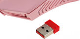 Мышь Defender Pandora GM-502 розовый оптическая 3200dpi silent беспров. USB 6but (52501)