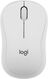 Мышь Logitech M240 белый оптическая 4000dpi silent беспров. BT для ноутбука 2but (910-007123)
