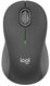 Мышь Logitech M550 темно-серый/серый оптическая 4000dpi silent беспров. BT/Radio USB для ноутбука 3but (910-007190)