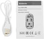 Мышь Defender Ixes MM-999 прозрачный оптическая 2400dpi silent беспров. BT/Radio USB 4but (52999)