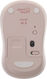 Мышь Logitech M240 Silent розовый оптическая 4000dpi silent беспров. BT для ноутбука 2but (910-007121)