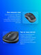 Мышь Logitech M185 черный/серый оптическая 1000dpi беспров. USB для ноутбука 2but (910-006540)
