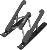 Подставка для ноутбука Buro BU-LS100 260x20x60мм 220г пластик ABS черный&nbsp;<img style='position: relative;margin:0' src='/image/only_to_order_edit.gif' alt='На заказ' title='На заказ' />